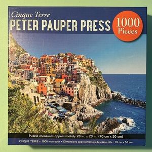 1000 Piece puzzle of Cinque Terre